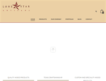 Tablet Screenshot of lonestarartisans.com